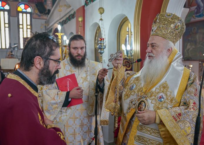 Χειροθεσία Πρωτοπρεσβυτέρου στην Μητρ. Βεροίας