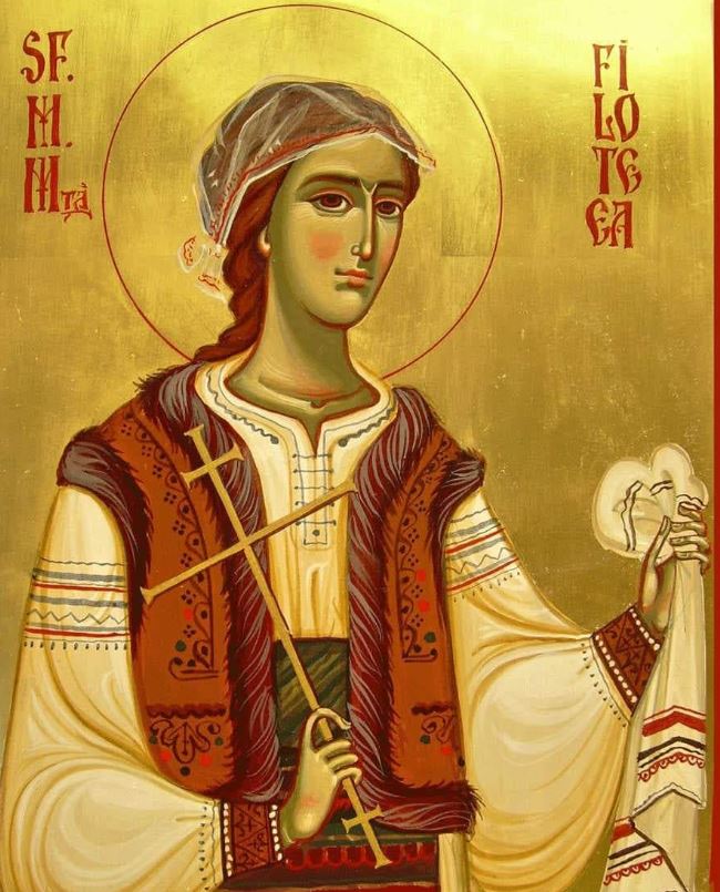 Εορτάζει η Αγία Φιλοθέη του Άρτζες Ρουμανίας