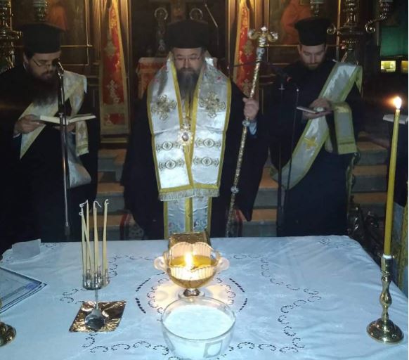 Ευχέλαιο στην Ιερά Μονή Υπεραγίας Θεοτόκου Φανερωμένης Λευκάδος