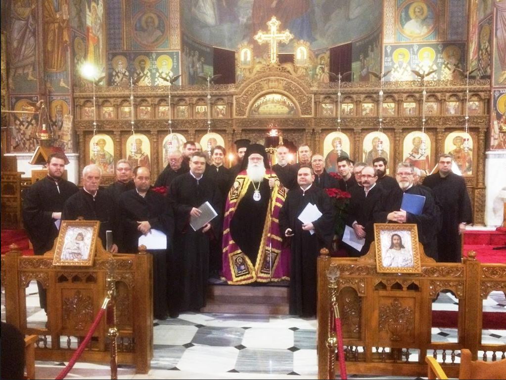 Τελέστηκε στον Βόλο η Ακολουθία της Τριθέκτης