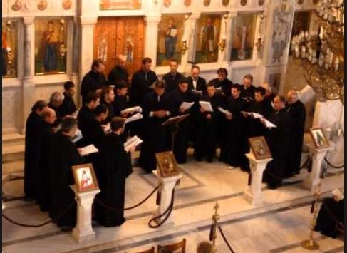 O Ιεροψαλτικός Σύλλογος Ιεροψαλτών Θηβών στον Πειραιά