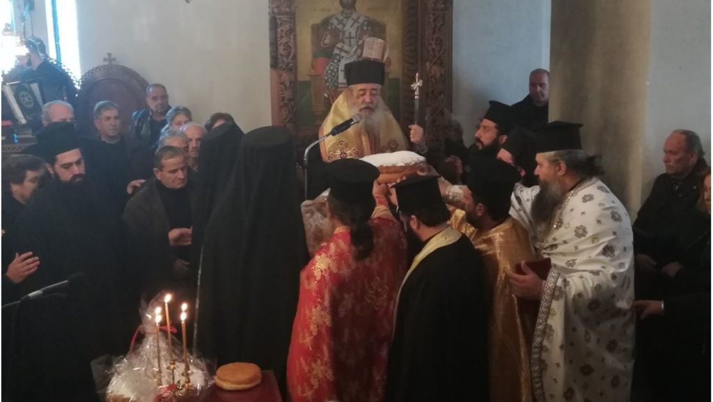 O Φθιώτιδος κ.Νικόλαος στην Ιερά Μονή Αντινίτσης