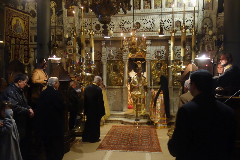 Η Χριστουγεννιάτικη Θεία Λειτουργία στον Καθεδρικό Ναό της Ύδρας