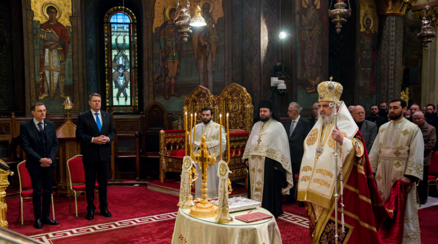 Patriarhul Daniel a oficiat o slujbă de Te Deum la 160 ani de la Unirea Principatelor