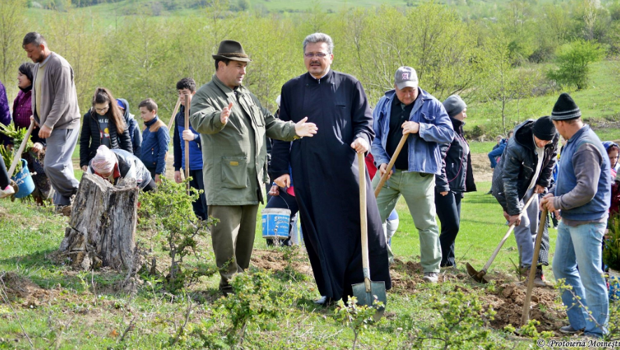Eparhia care „Prețuiește viața, prețuiește natura” a plantat anul trecut 25.000 molizi