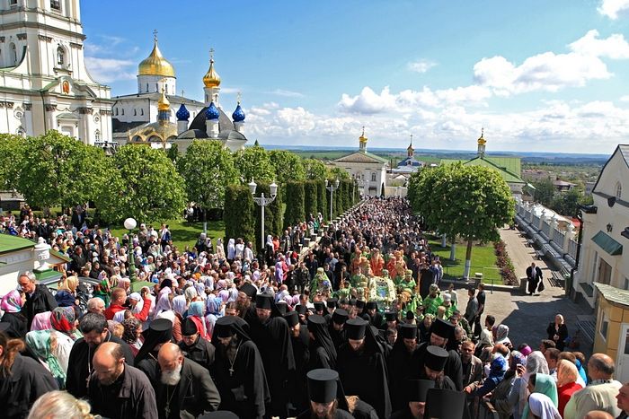 Αγρυπνία στον Όσιο Αμφιλόχιο του Ποτσάγιεφ