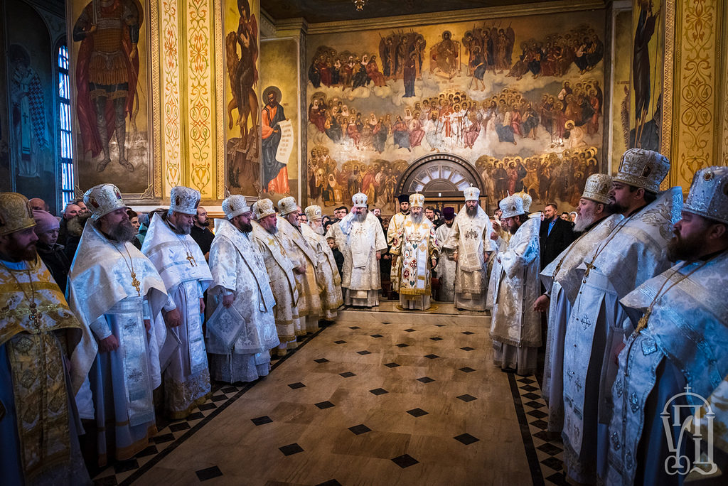 В Неделю по Богоявлении Предстоятель Украинской Православной Церкви возглавил Литургию в кафедральном соборе Борисполя