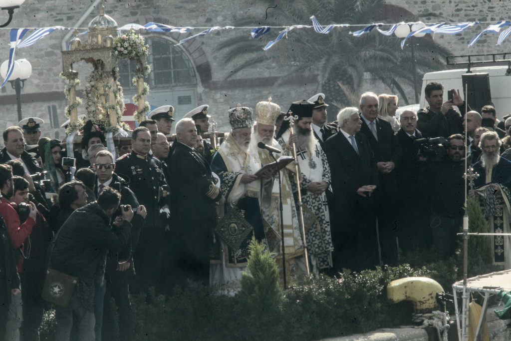 Archbishop of Athens and All Greece Ieronymos II headed the Epiphany Day celebrations in Syros