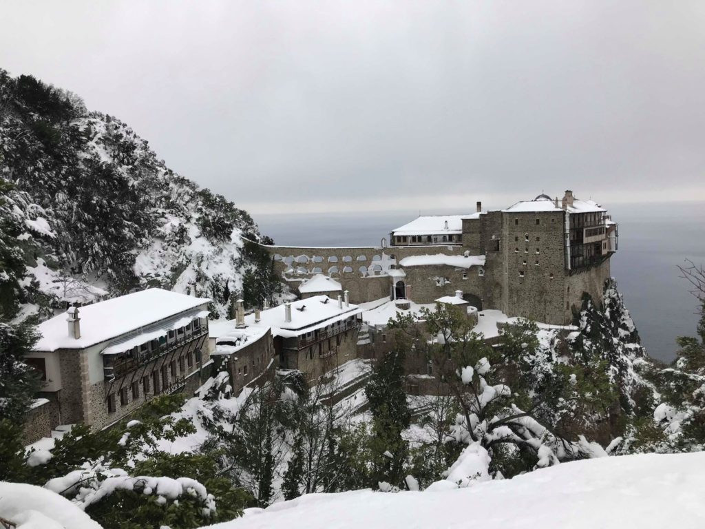 Η ΟΡΘΟΔΟΞΙΑ στην κατάλευκη Ι.Μονή Σίμωνος Πέτρας