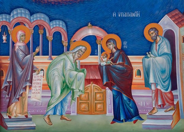 Ιερά Αγρυπνία για την Υπαπαντή του Σωτήρος στην Παναγία Παλατιανή