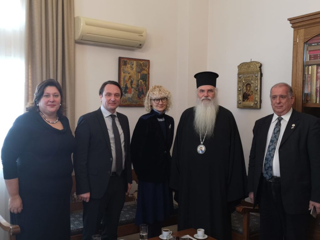 Ο νέος Πρέσβης της Ουκρανίας στον Μητροπολίτη Μεσογαίας