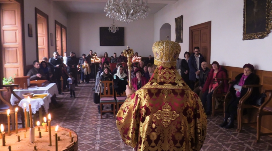 Aşezământul monahal românesc din Budapesta şi-a sărbătorit ocrotitorul şi zece ani de misiune