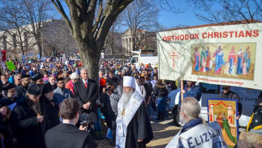 Se așteaptă o prezență masivă a creștinilor ortodocși la Marșul pentru viață din Washington DC
