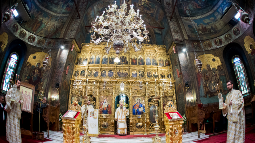 O sinteză a marilor fapte ale celor Trei Mari Ierarhi: Episcopul vicar Timotei Prahoveanul la Catedrala Patriarhală