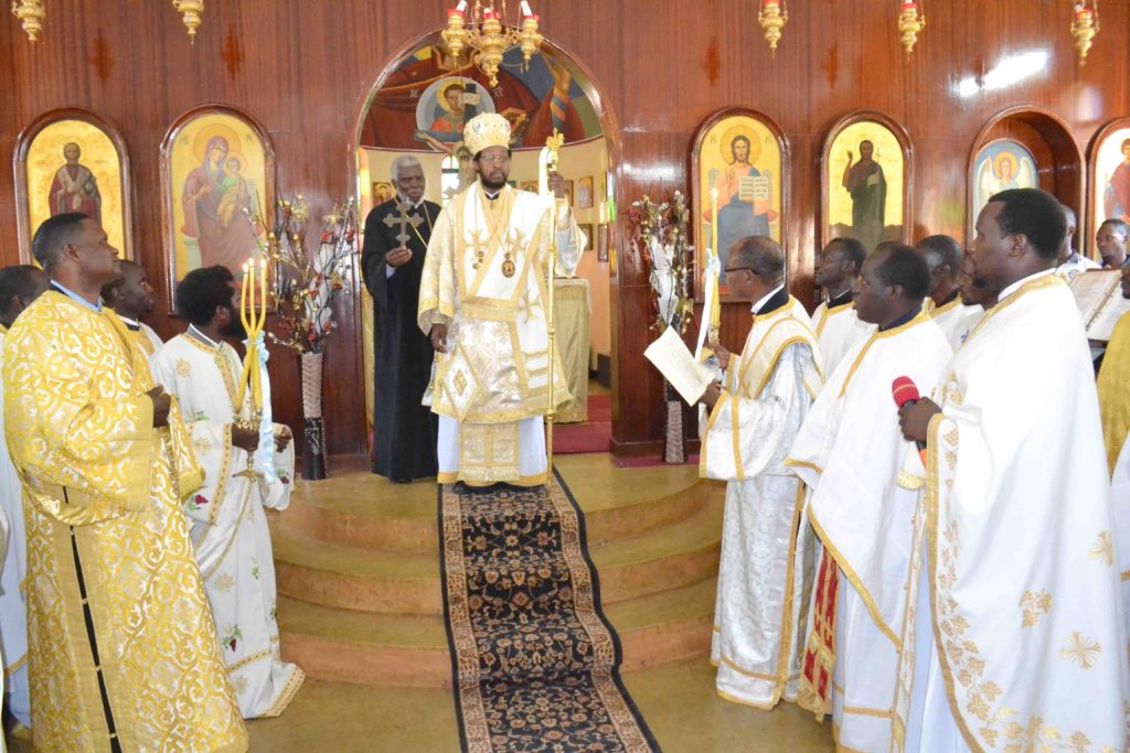 The inaugural Liturgical Celebration Of His Grace Bishop Silvester Kisitu at St. Nicholas Orthodox Cathedral, Namungoona – Kampala
