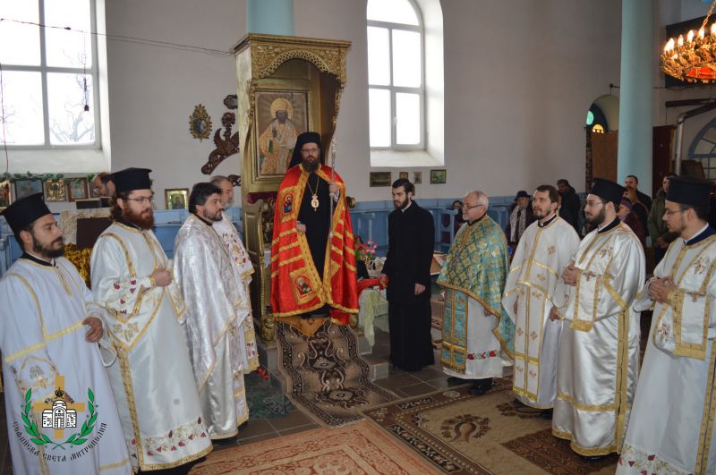 Архиерейска литургия и офикия в храм “Св. Николай”, с. Вакарел