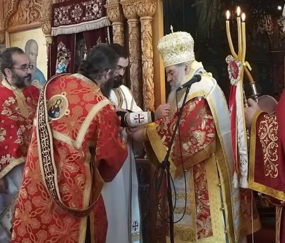 Χειροτονία Διακόνου από τον Μητρ. Λεμεσού