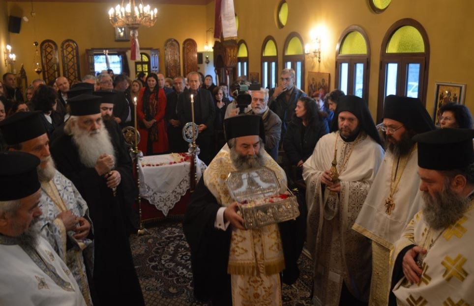 Το Γύθειο υποδέχτηκε το Ιερό Λείψανο του Αγίου Λουκά του Ιατρού