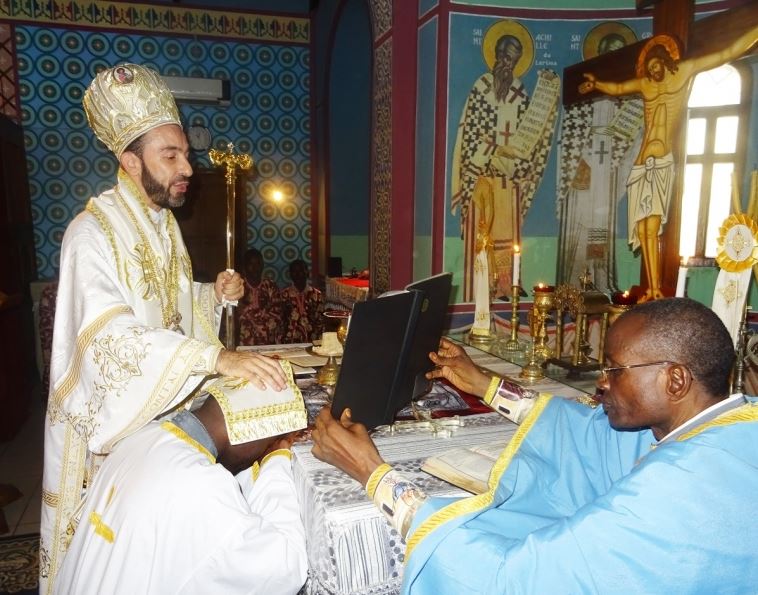 Χειροτονία νέου Διακόνου στην Ι.Μ. Μπραζαβίλ