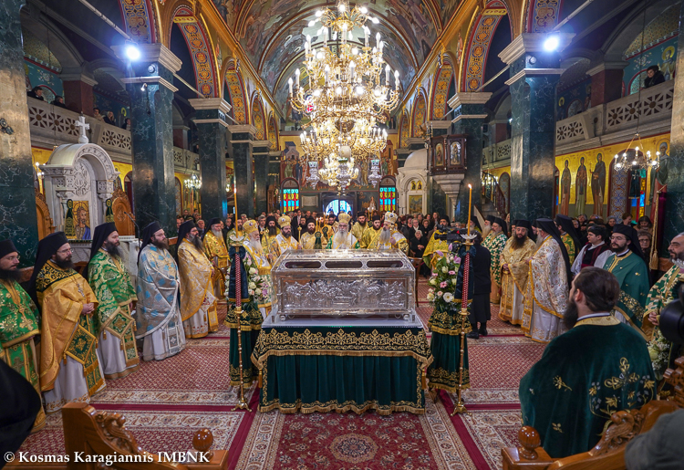 Πανηγύρισε ο πολιούχος Βεροίας Όσιος Αντώνιος ο Νέος