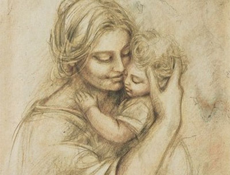 Η Αγία Τρύφαινα που δίδει γάλα μητρικό