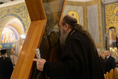Εόρτασαν την επανακομιδή του Σταυρού του Αγίου Ανδρέα