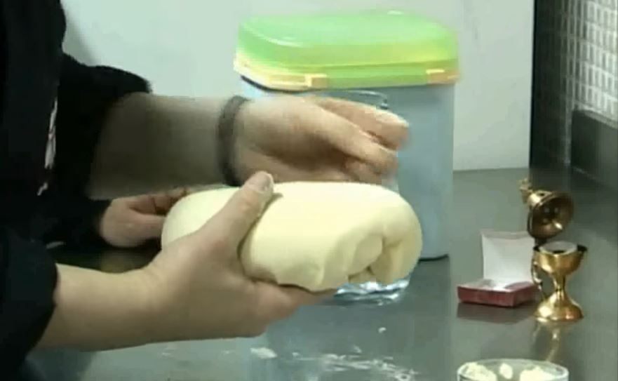 Πρόσφορον στο Μετόχι Αγίου Γερασίμου Μεντουριάνικα Κορινθίας