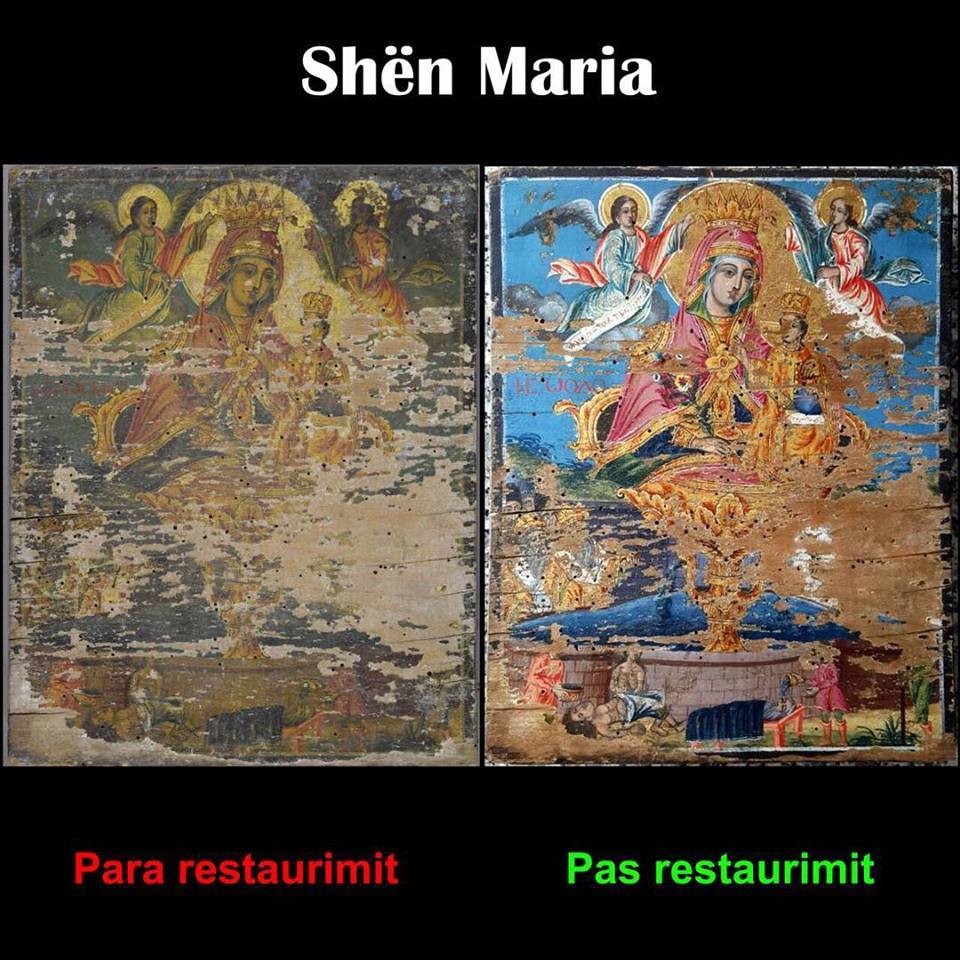 Restaurimet dhe mirëmbajtja e ikonave fetare si itinerar i turizmit religjioz