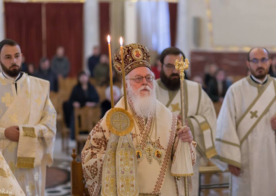 Momente nga kremtimi i ditës së emrit të Kryepiskopit Anastas