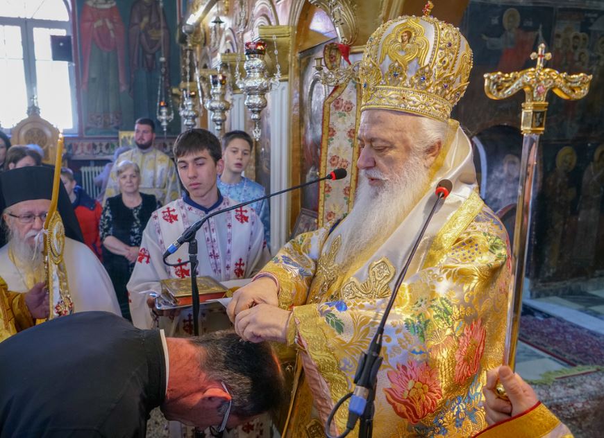 Χειροθεσία Αναγνώστη στην Ι.Μ. Βεροίας
