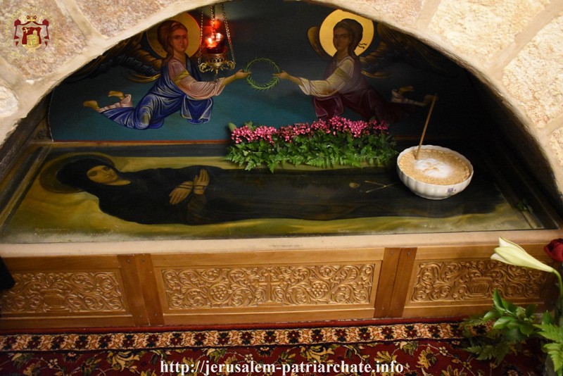 الإحتفال بعيد القديسة ميلاني في البطريركية