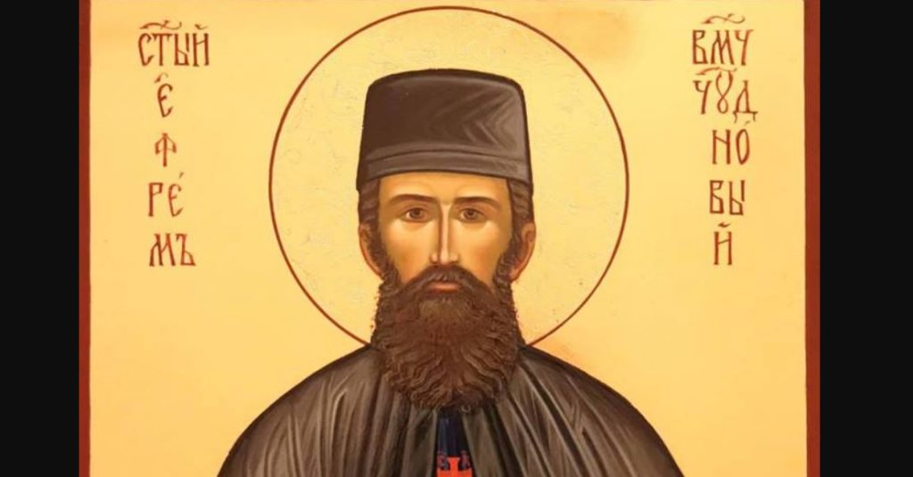 Икона с чудотворните мощи на св. Ефрем Нови пристига във Враца