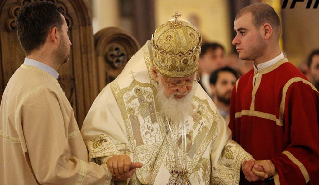 Georgian Patriarch Ilia II speaks about need for measures against abortion, drug addiction and gambling