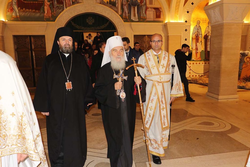 Patriarchal Christmas Liturgy in the Church of St. Sava