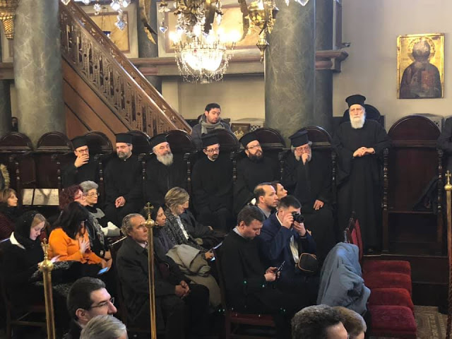 Ἡ Α. Θ. Παναγιότης ἐν τῷ Π. Πατριαρχικῷ Ναῷ (φώτο)