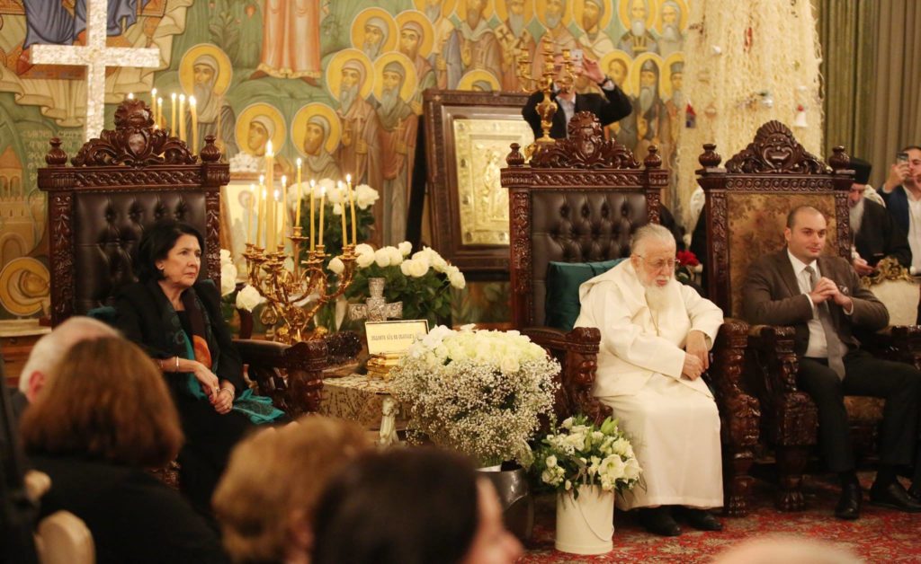 სრულიად საქართველოს კათოლიკოს-პატრიარქს 86 წელი შეუსრულდა