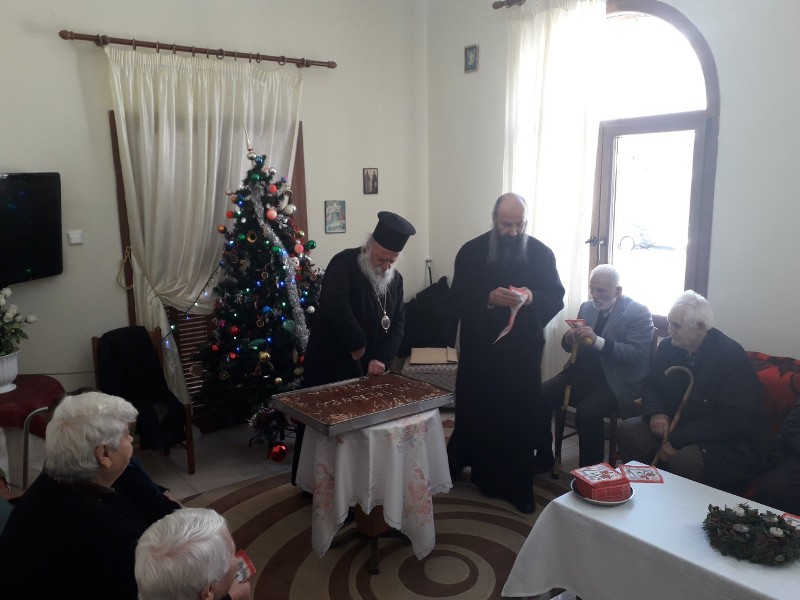 Επίσκεψη στο Γηροκομείο της Μητρ. Γρεβενών