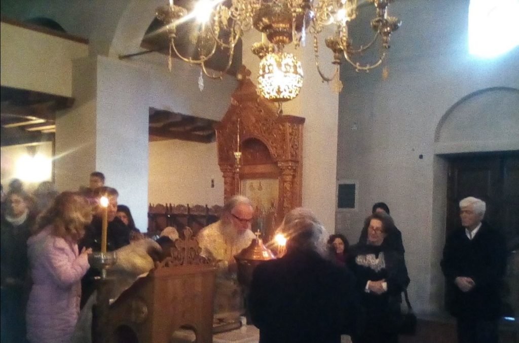 Τα Φώτα στη χιονισμένη Υπάτη