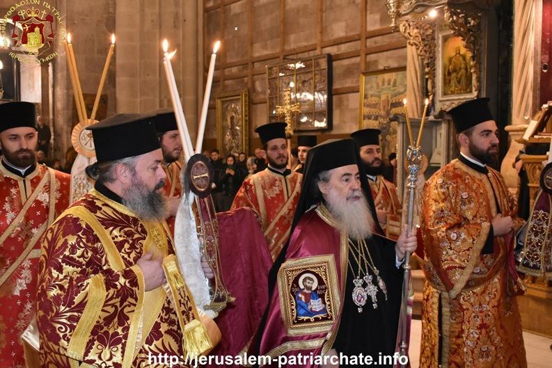 Η Περιτομή του Κυρίου στο Πατρ. Ιεροσολύμων