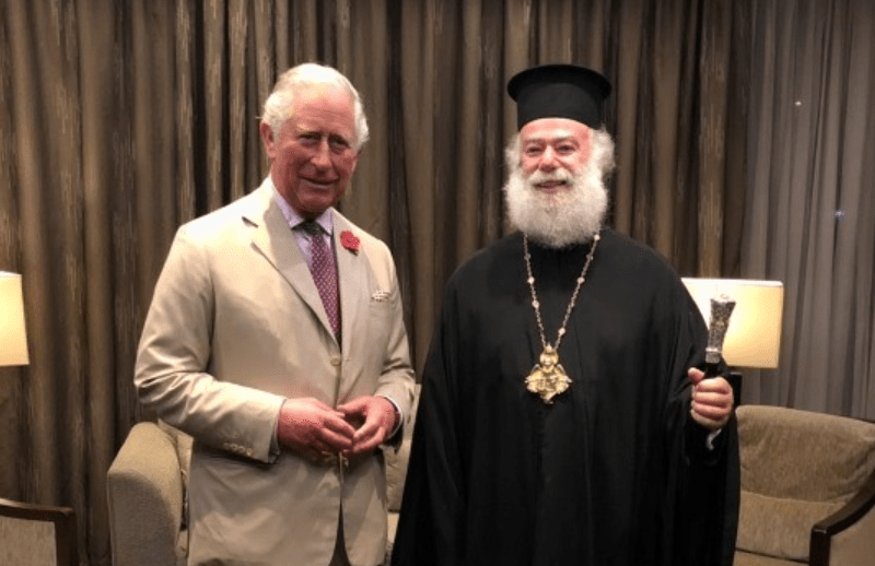 Ο Πρίγκιπας Κάρολος στο Πατρ. Αλεξανδρείας το 2019