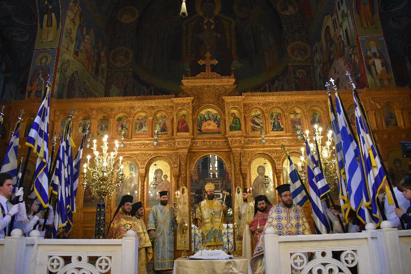 Με λαμπρότητα ο εορτασμός των Τριών Ιεραρχών στην Ι.Μ. Μαρωνείας