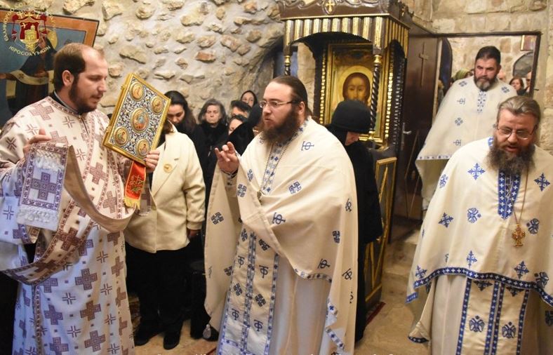 Η μνήμη της οσίας Μελάνης στα Ιεροσόλυμα