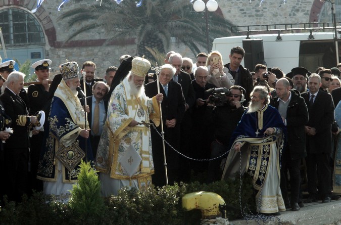Epifania sărbătorită în Syros: Galerie Foto