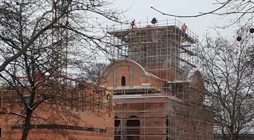 Cum arată Centrul Bisericesc românesc din München la un an de la începerea lucrărilor