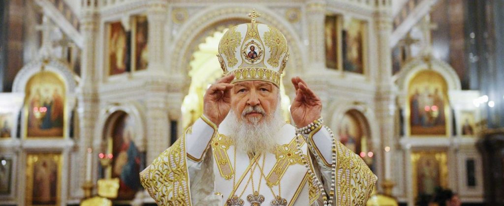 Святейший Патриарх Кирилл совершил в Храме Христа Спасителя молебное пение на новолетие