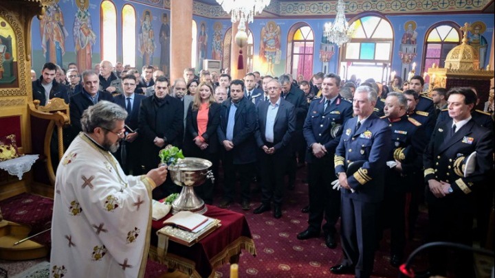 Στη Σαμοθράκη ο Πρωθυπουργός για τα Θεοφάνεια