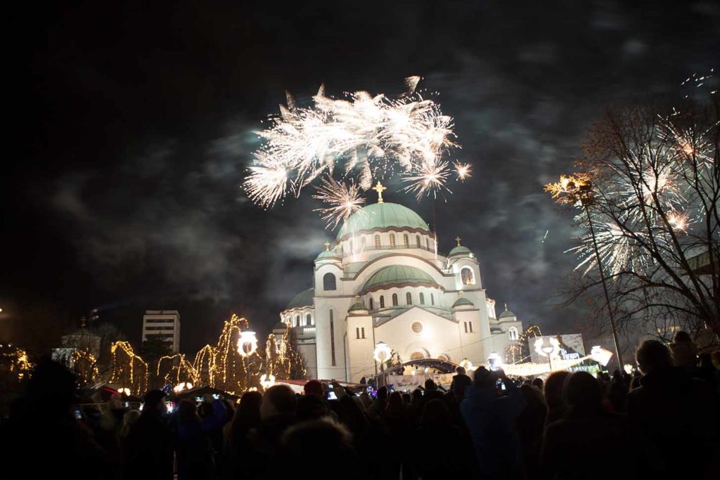 Πρωτοχρονιά στον Άγιο Σάββα Βελιγραδίου (φωτογραφίες)