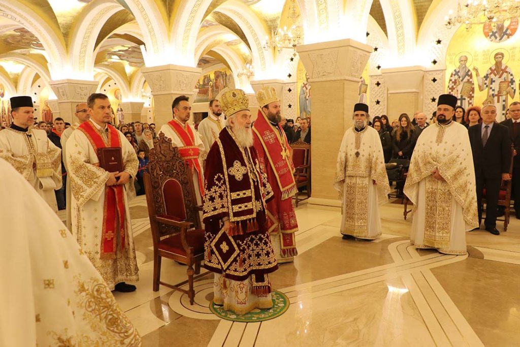 Saint Sava’s Day in Testimonial Cathedral of the Serbian people in the Vracar