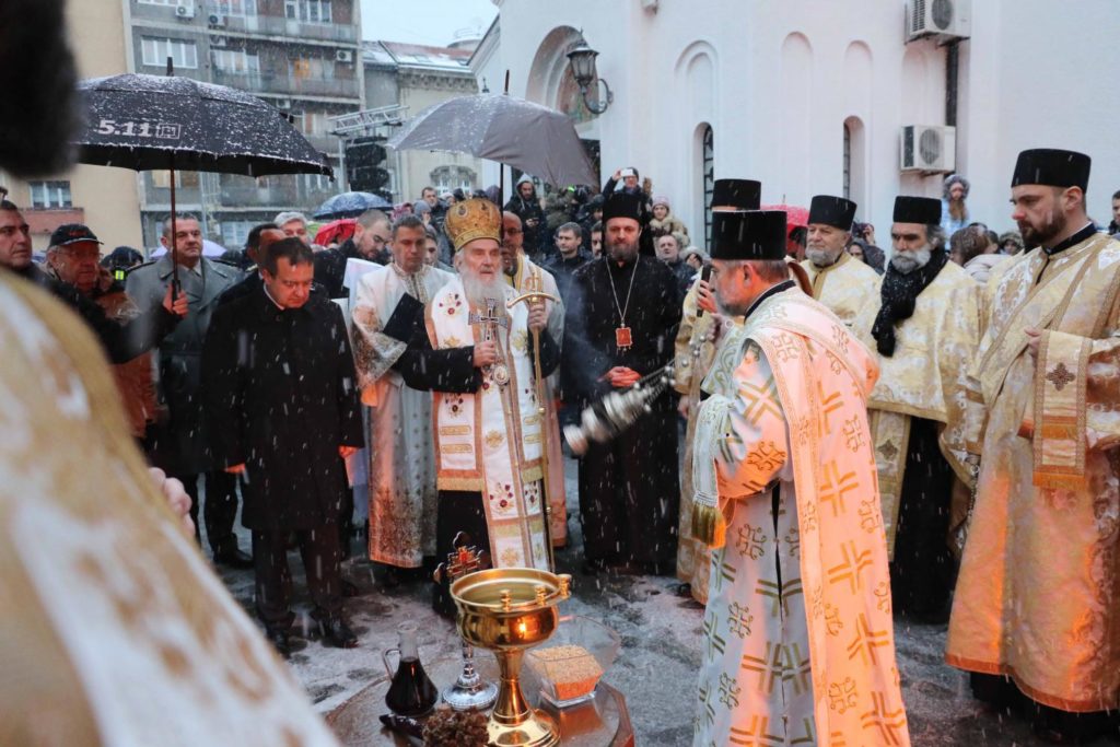 Бадње вече у храму Светог Саве на Врачару