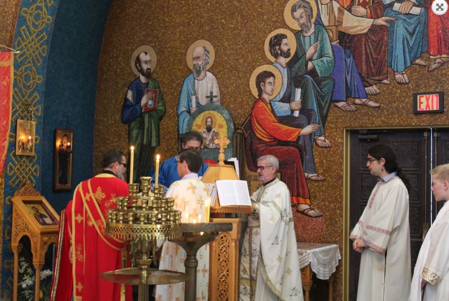 Visit to San Diego & Elevation of Deacon Paul Germain to the Rank of Protodeacon